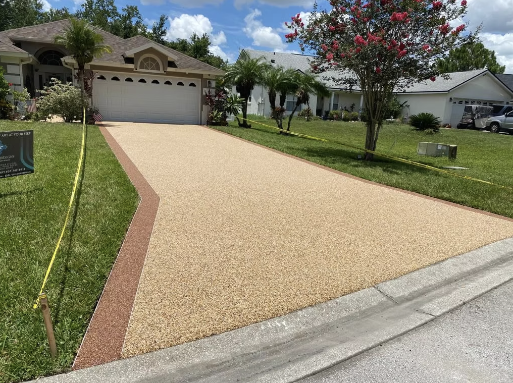 Resin Bound Driveway — Orlando, FL